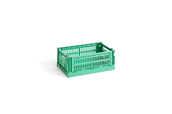 HAY Colour Crate - Small - Dark Mint