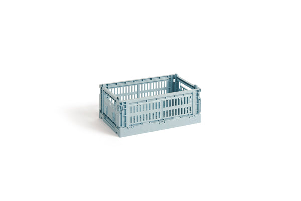 HAY Colour Crate - Small - Dusty Blue