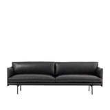 Muuto Outline Three Seater Sofa - Leather